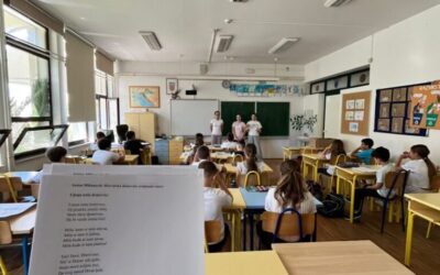 Posljednja faza školskog projekta Mali i veliki književni saveznici